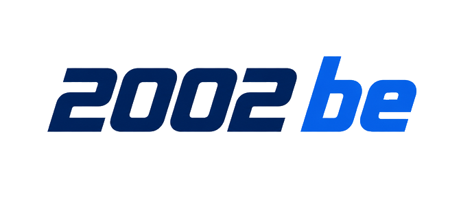 2002 be লোগো